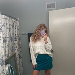 Wool skirt